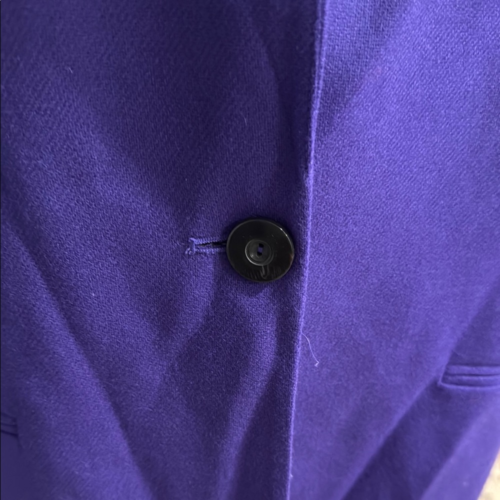 Sag Harbor Purple Wool Blazer - Picture 5 of 7